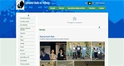 Desktop Screenshot of alzbetka.edupage.sk